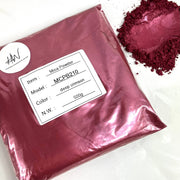 Deep Crimson BULK Lustre Mica Powder 500g bag - Harry & Wilma