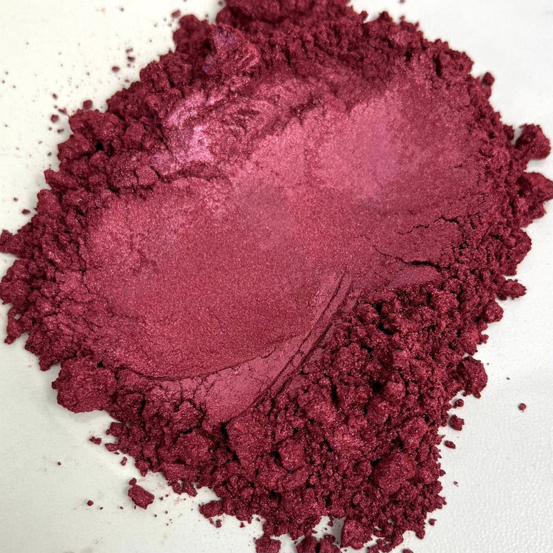 Deep Crimson BULK Lustre Mica Powder 500g bag - Harry & Wilma