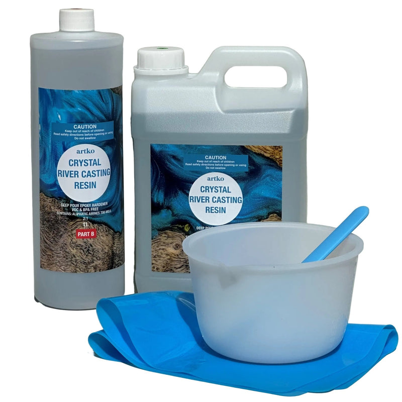 Deep Pour Epoxy Resin 3 Litre Kit - Harry & Wilma