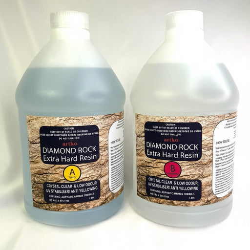 Diamond Rock Extra Hard Epoxy Resin 3.78 litre - Harry & Wilma