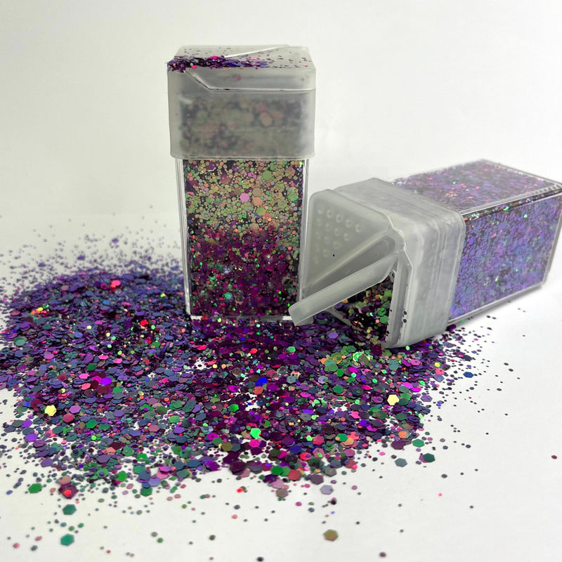 Extreme Super Chameleon Glitter 42g Purple Pink Green - Harry & Wilma
