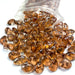 Fire Glass 1kg bag - 20mm Irregular Golden Amber