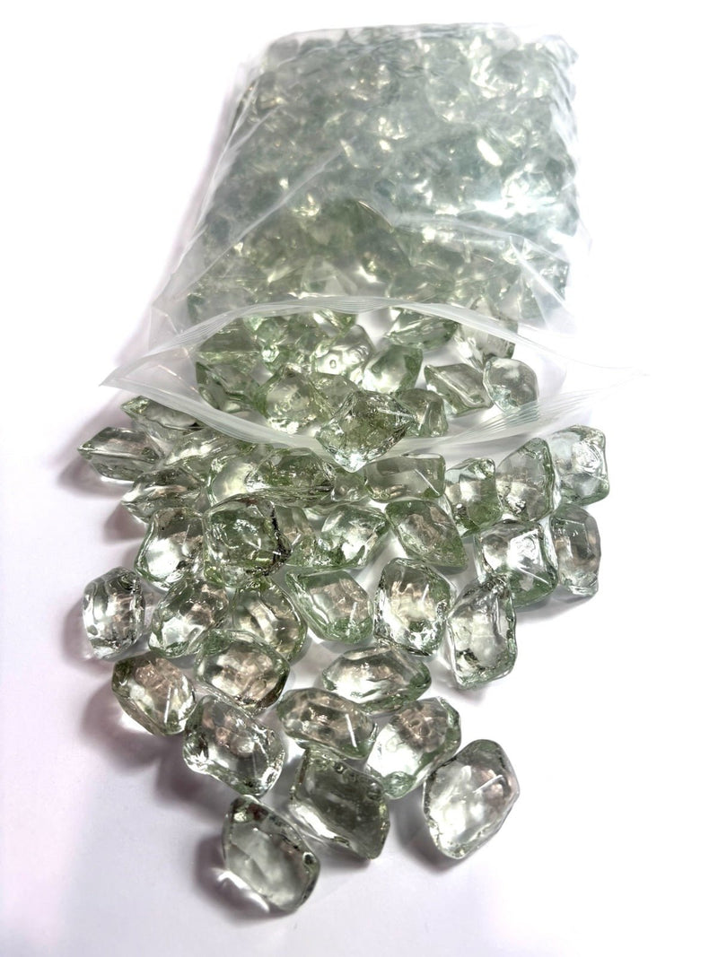 Fire Glass 1kg bag - Irregular Crystal Large Chip - Harry & Wilma