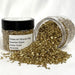 Glass Art Shards 90g Jar - Sparkle Glass Aztec Gold