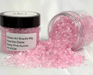 Glass Art Shards 90g Jar - Sparkle Glass Baby Pink Aurora