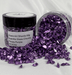 Glass Art Shards 90g Jar - Sparkle Glass Chunky Poppy Purple