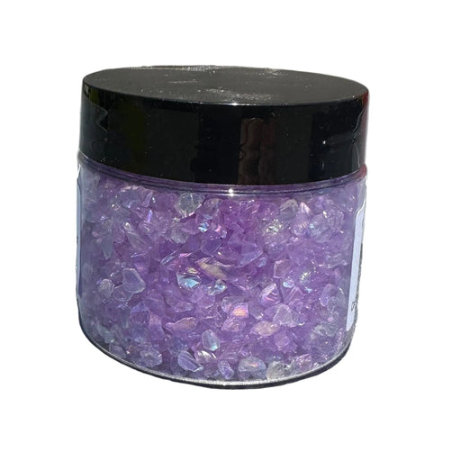 Glass Art Shards 90g Jar - Sparkle Glass Lavender Lights - Harry & Wilma