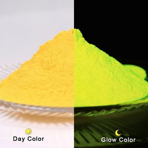 Glow In The Dark Powder 40g - Yellow to Lemon - Harry & Wilma