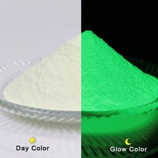 Glow In The Dark Powder BULK 500g - Light Green - Harry & Wilma
