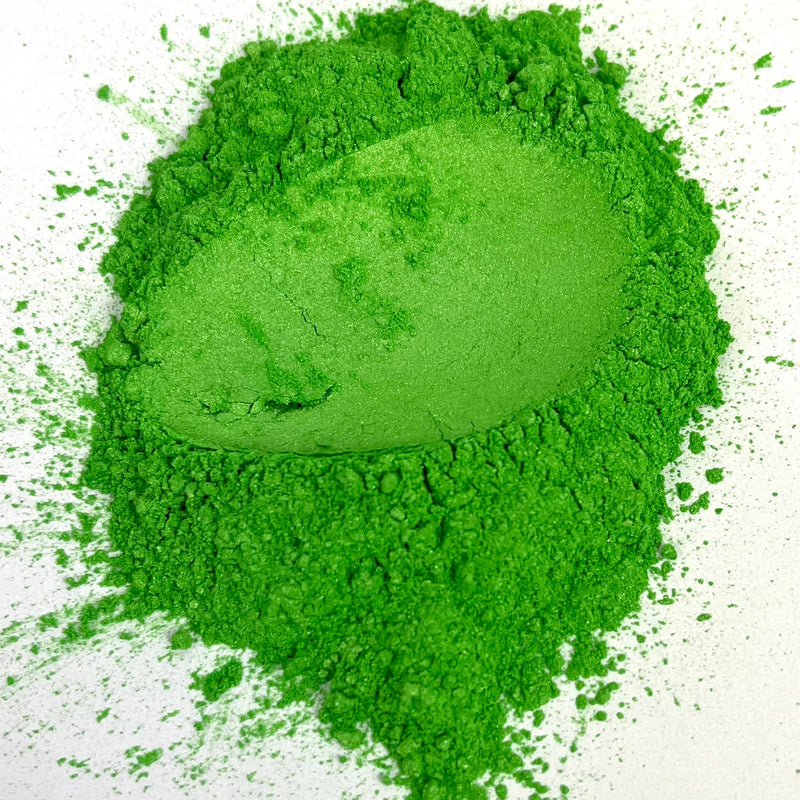 Green Grass BULK Lustre Mica Powder 500g bag - Harry & Wilma