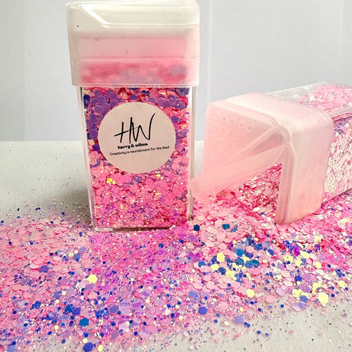 High Sparkle glitter - Blush Pink 42g - Harry & Wilma