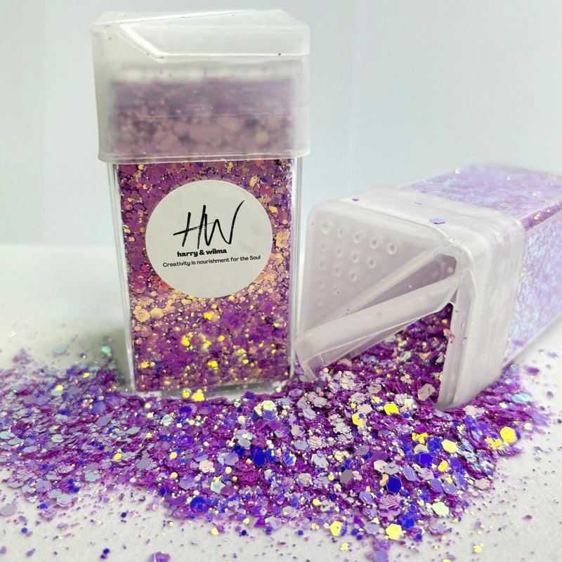 High Sparkle glitter - Fresia 42g - Harry & Wilma
