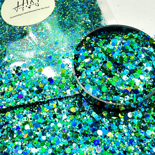 Super Sparkle Extreme Holographic Glitter 20g - Ocean Pixie