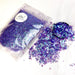 Glitter Irregular Flakes 50g - Iridescent Lilac