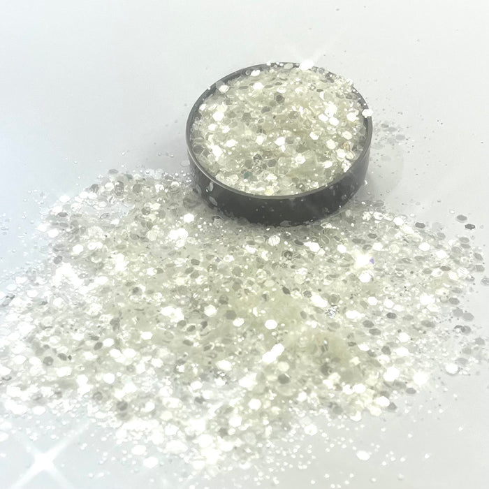 Super Sparkle Extreme Holographic Glitter 20g - Crystal Waterfall