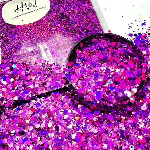 Super Sparkle Extreme Holographic Glitter 20g - Passion Purple