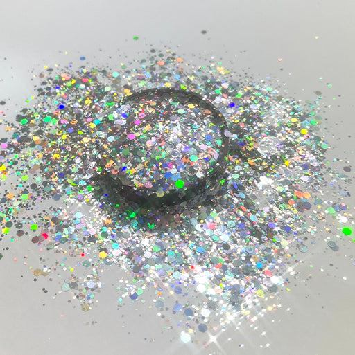 Super Sparkle Extreme Holographic Glitter 20g - Silver