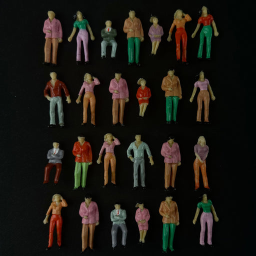Colorful Micro People