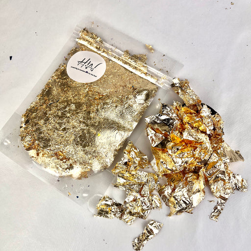 Gold Leaf Flakes – Glitter Luv