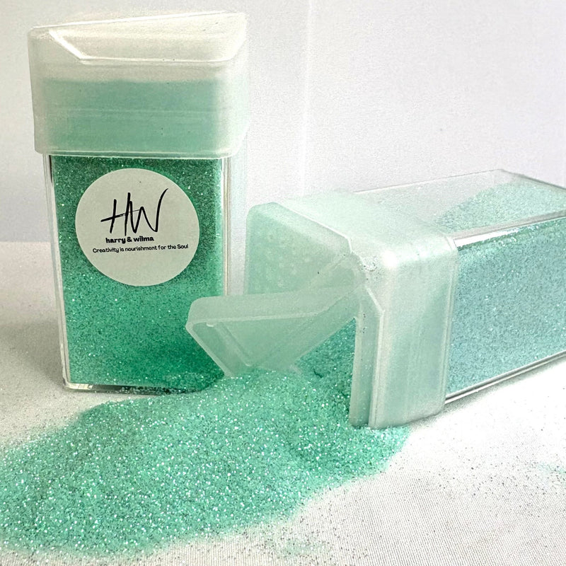 Light - colored sparkle - 42g aqua - Harry & Wilma