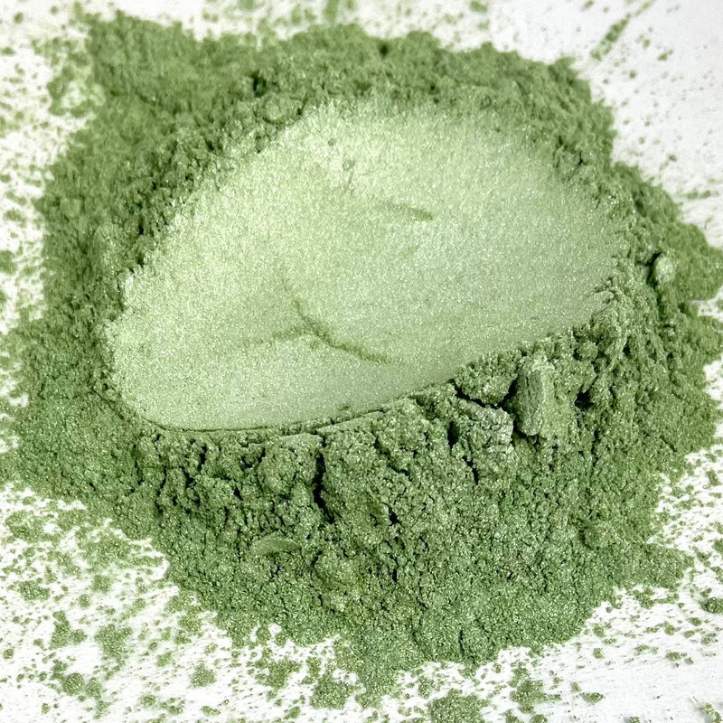 Light Green BULK Lustre Mica Powder 500g bag - Harry & Wilma