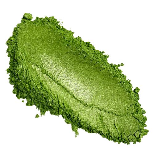 Lime - Lustre Mica Powder 50ml jar - Harry & Wilma