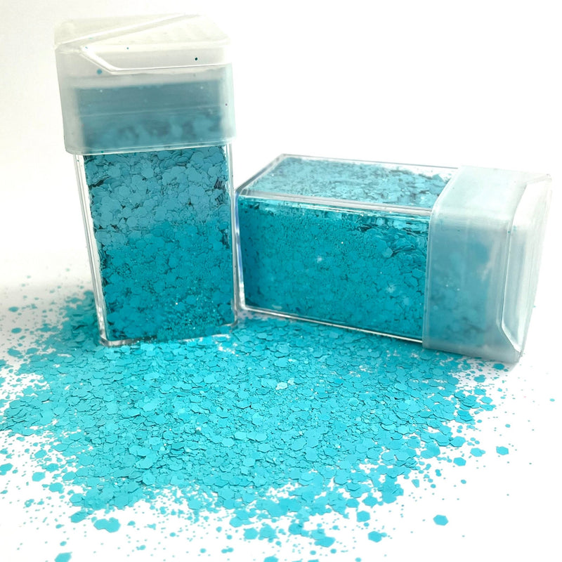 Magic Matte Fluorescent Glitter Aqua Essence - Harry & Wilma