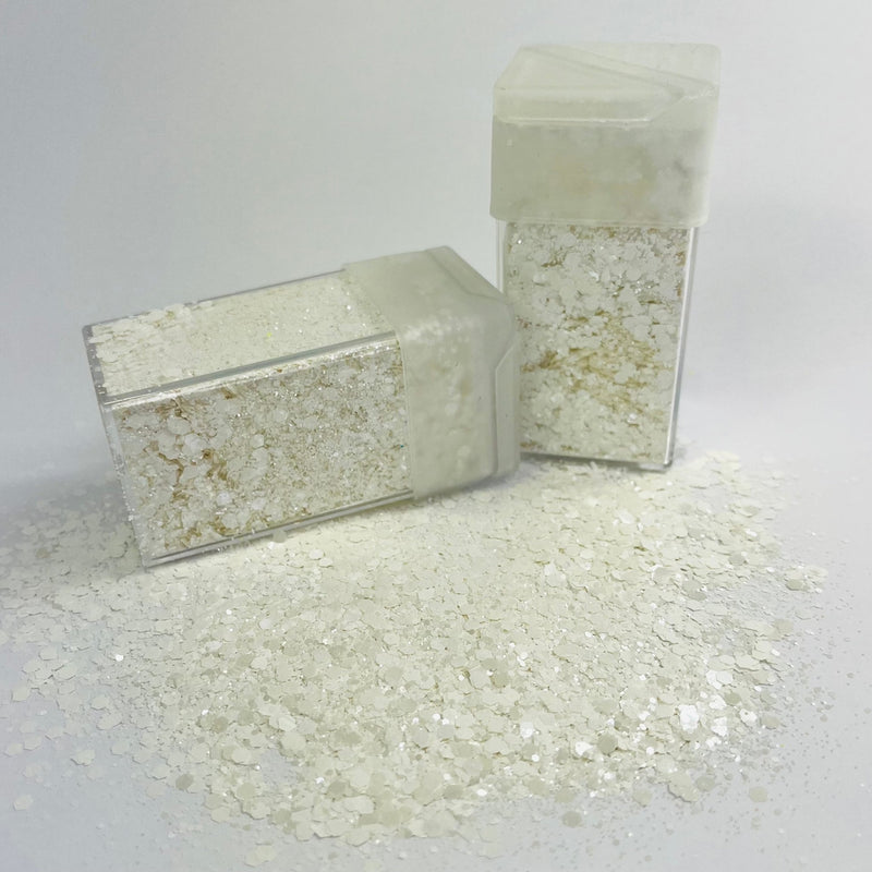 Magic Matte Fluorescent Glitter Bright White - Harry & Wilma