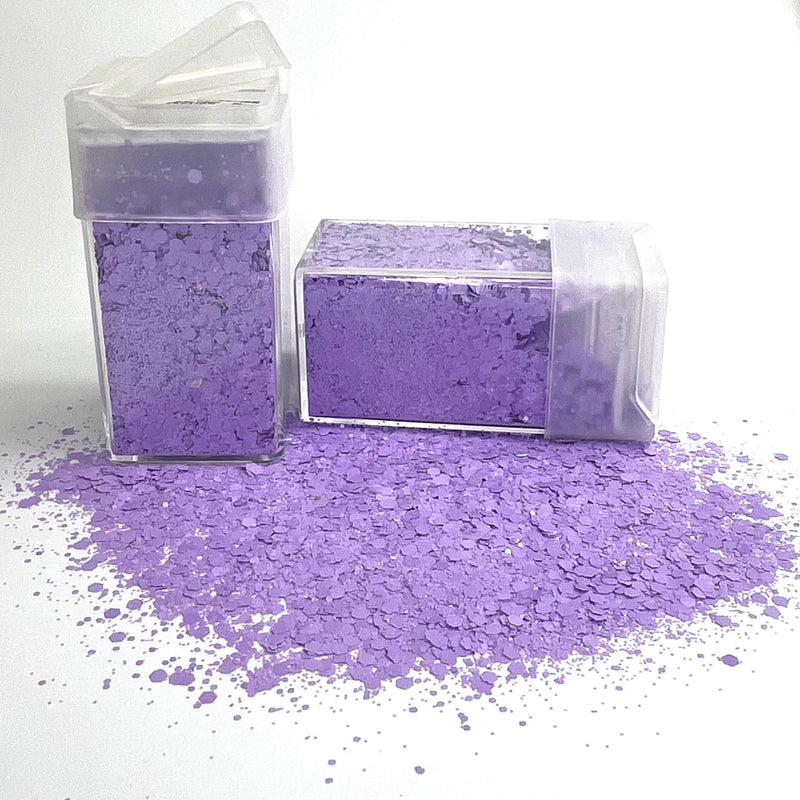 Magic Matte Fluorescent Glitter Lavender Fields - Harry & Wilma