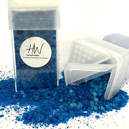 Matte Glitter - Matte Royal Blue 42g - Harry & Wilma