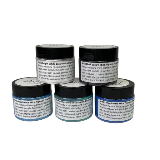 Mica Powder Bundle Dynamic Colours - 5 jars