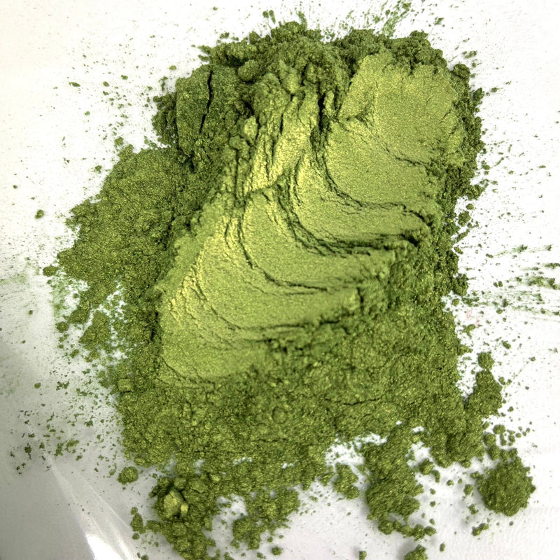 Moss Green BULK Lustre Mica Powder 500g bag - Harry & Wilma
