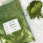 Moss Green BULK Lustre Mica Powder 500g bag - Harry & Wilma