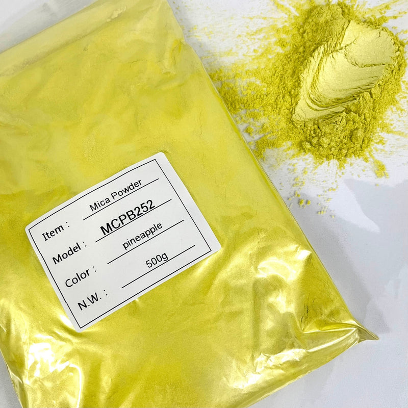 Pineapple BULK Lustre Mica Powder 500g bag - Harry & Wilma