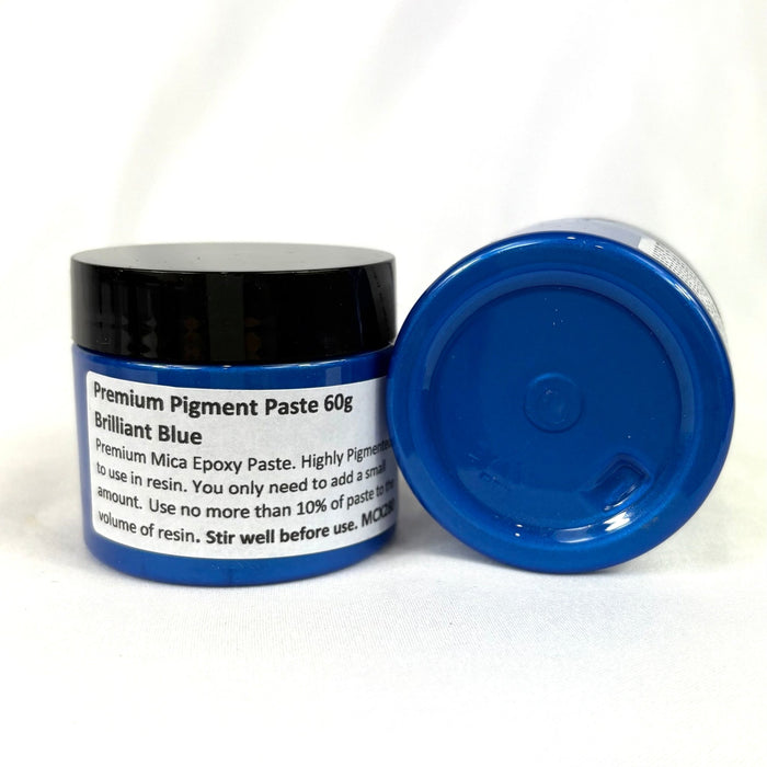 Premium Lustre Pigment Paste Mica 60g - Brilliant Blue - Harry & Wilma
