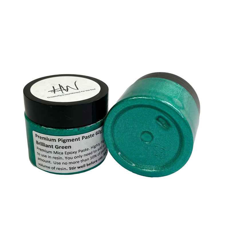 Premium Pigment Paste 60g - Brilliant Green - Harry & Wilma