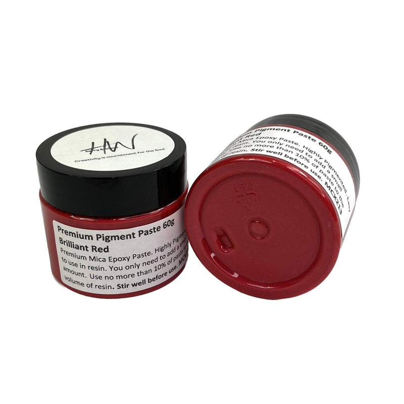 Premium Pigment Paste 60g - Brilliant Red - Harry & Wilma