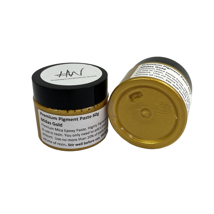Premium Pigment Paste 60g - Midas Gold - Harry & Wilma