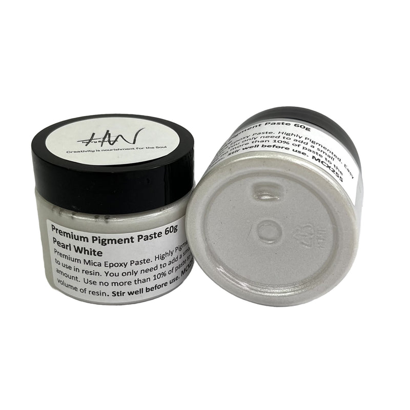 Premium Pigment Paste 60g - Pearl White - Harry & Wilma