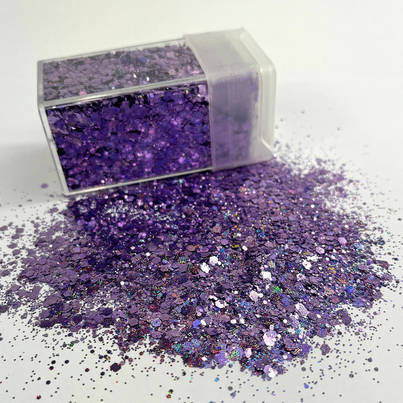 Prisim Party Glitter Lavender Lights - Harry & Wilma