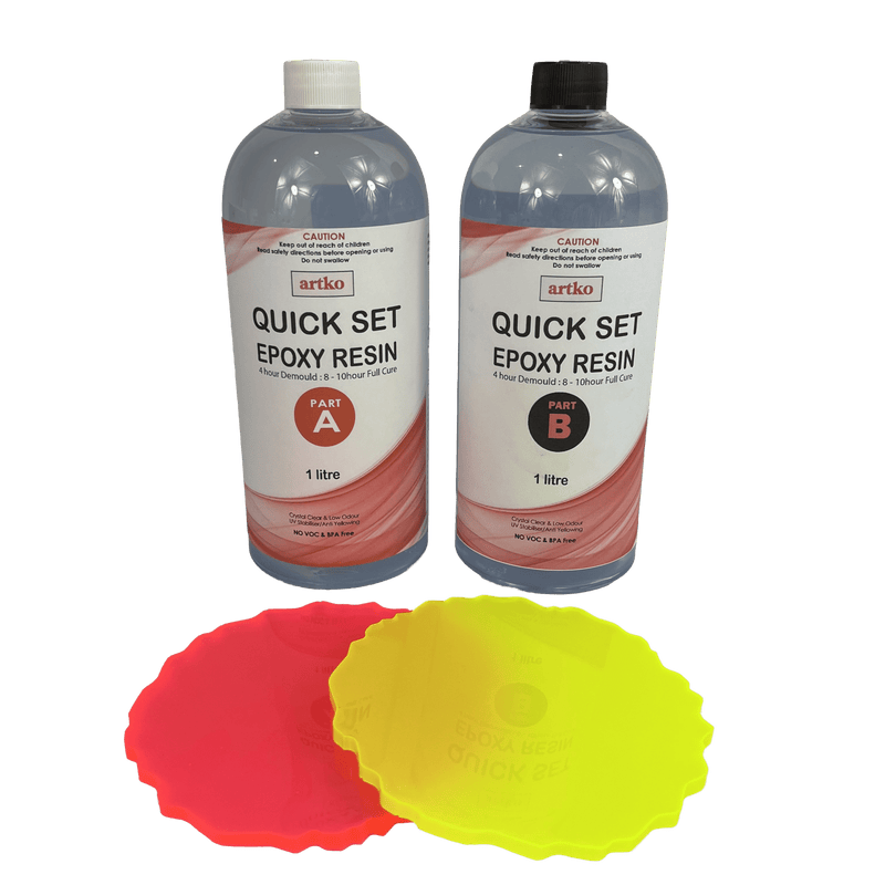 Quick Set Epoxy Resin - 2 litre kit - Harry & Wilma