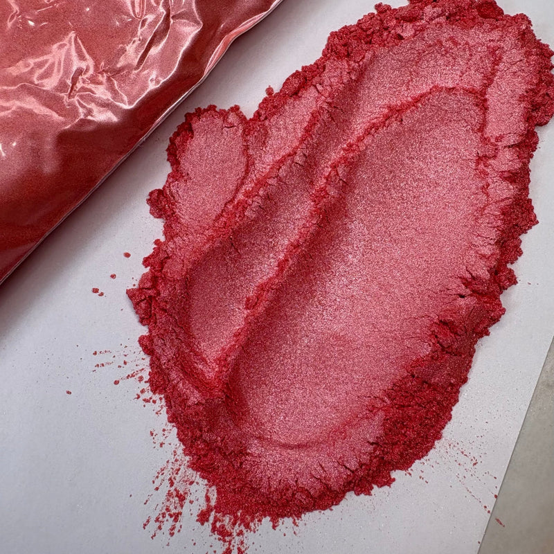 Salmon Pink BULK Lustre Mica Powder 500g bag - Harry & Wilma