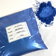 Sapphire Blue BULK Lustre Mica Powder 500g bag - Harry & Wilma