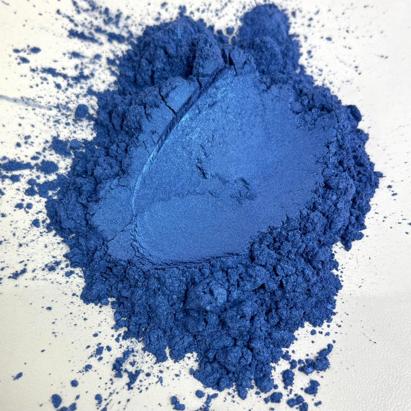 Sapphire Blue BULK Lustre Mica Powder 500g bag - Harry & Wilma