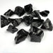 Semi Precious Rough Stone 250g - obsidian 13pc 3.5cm - 4.5cm per pc