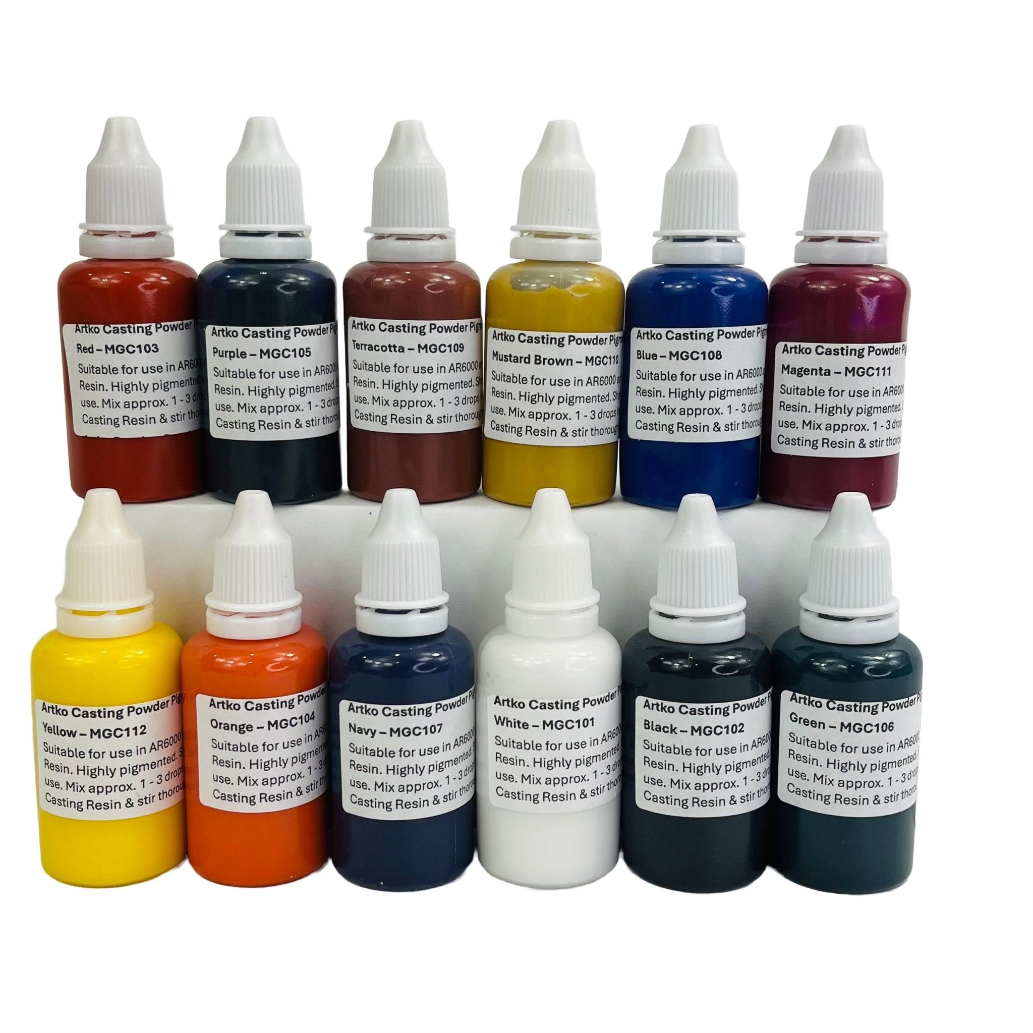 Liquid Pigments for Eco Powder — Harry & Wilma
