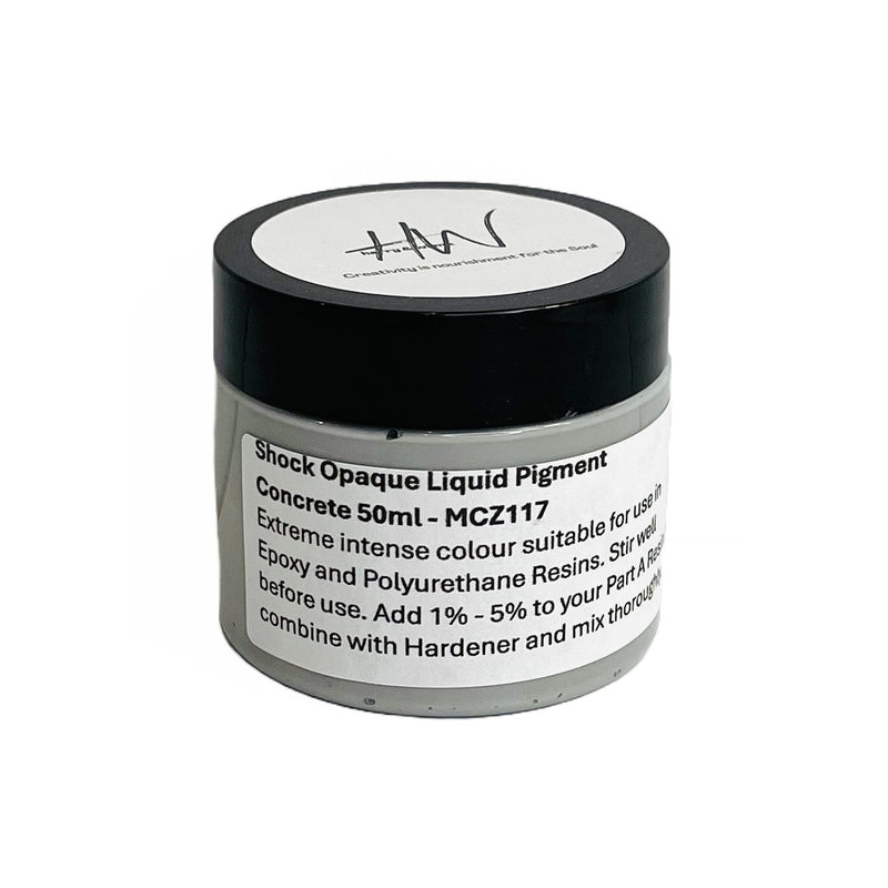 Shock Opaque Liquid Pigment - Concrete 50ml - Harry & Wilma