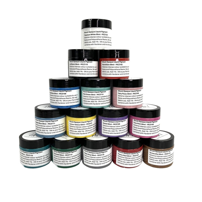 Shock Opaque Liquid Pigment - Lemon Yellow 50ml - Harry & Wilma