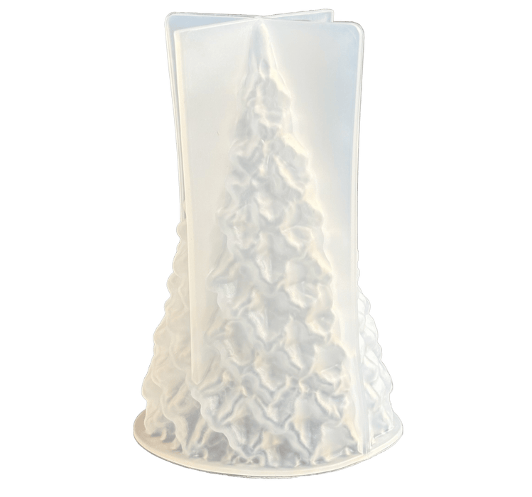 Silicone Mould - Christmas Tree Decoration or Candle 9.5cm x 6cm - Harry & Wilma