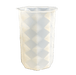 Silicone Mould - Diamond Cylindrical Candle